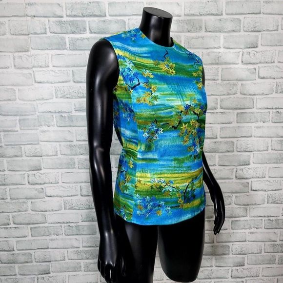 Vintage 70s‎ Suits Galore Womens S/M Polyester Jacket & Tank Set Leisure Suit - Picture 7 of 15